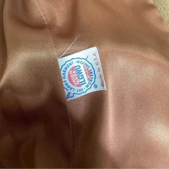 Vintage Regency Cashmere Long Camel Car Coat Size 0 - Picture 8 of 12